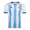 Maglia ufficiale Argentina 3 Star Casa Mondiali 2022 per Uomo